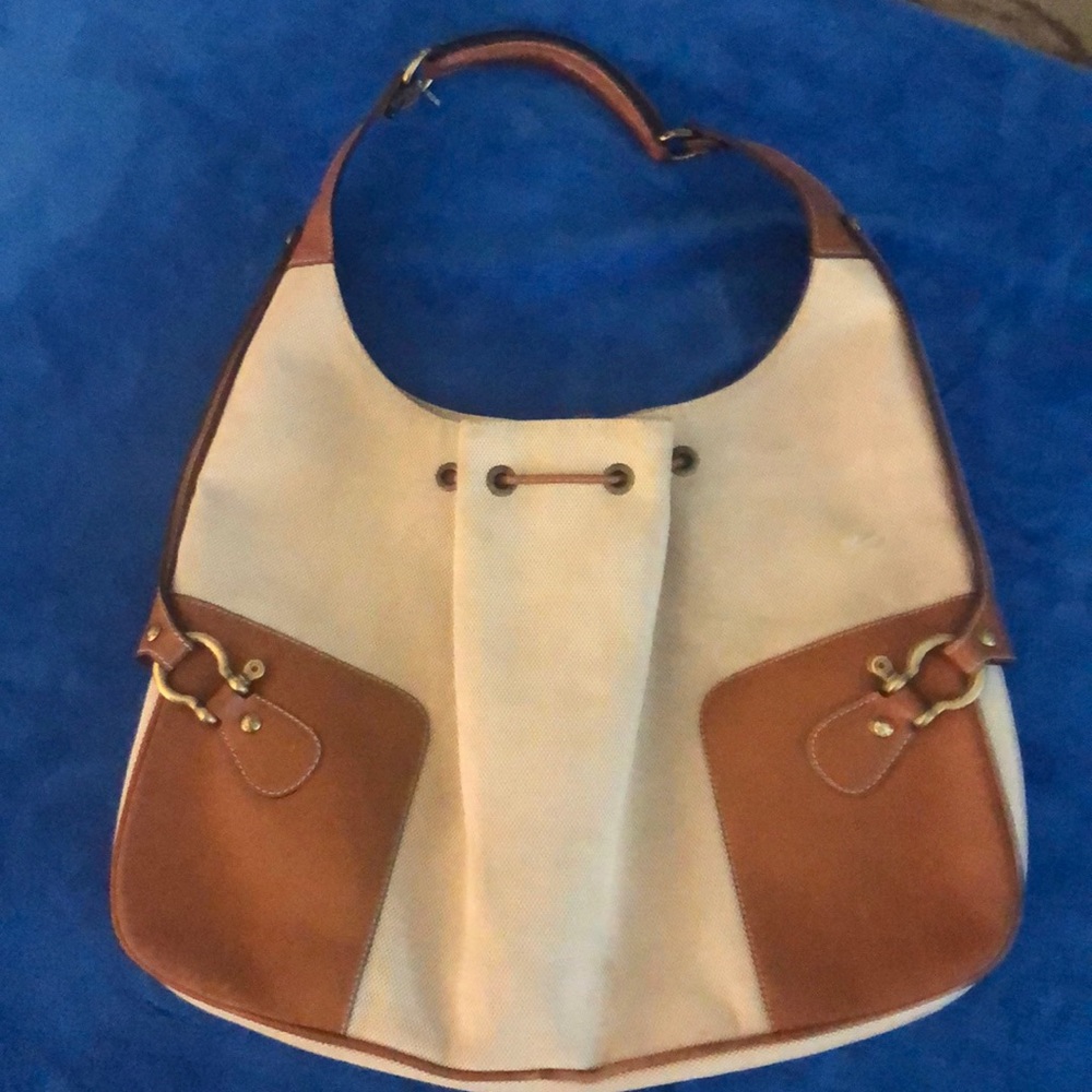 Burberry Handbag in like a canvas material